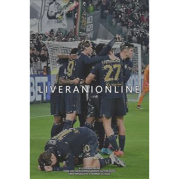 Torino 19.10.2024 Allianz Stadium @Manuela Viganti /Ag. Aldo Liverani sas Juventus vs Lazio Campionato Calcio Serie A Enilive 2024/2025 8a giornata Nella foto: esultanza juventus dopo l\'autogol di mario gila