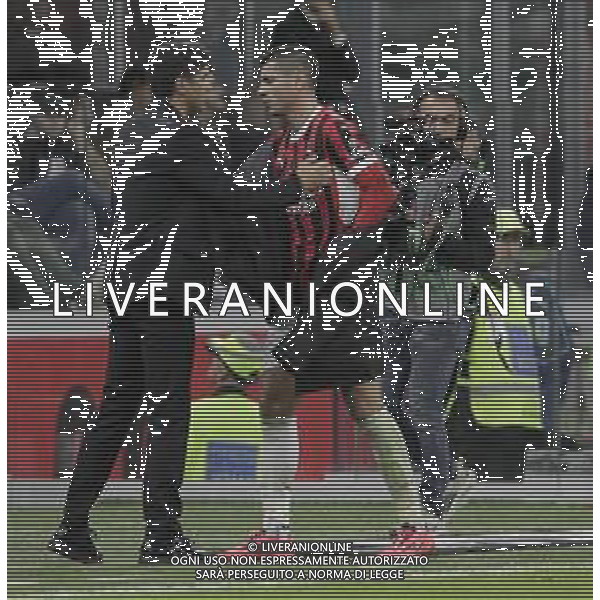 TVPG-19-10-2024 MILANO CAMPIONATO DI CALCIO SERIE A MILAN-UDINESE NELLA FOTO ALVARO MORATA E PAULO FONSECA FOTO GIAMPIETRI-AG ALDO LIVERANI SAS
