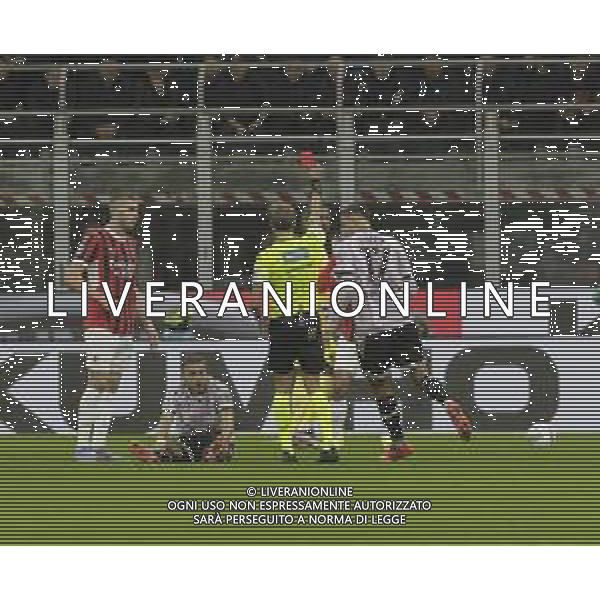 TVPG-19-10-2024 MILANO CAMPIONATO DI CALCIO SERIE A MILAN-UDINESE NELLA FOTO TIJJANI REIJNDERS ESPULSIONE FOTO GIAMPIETRI-AG ALDO LIVERANI SAS