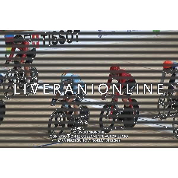 20-10-2024 World Championships Elite Women Track; Giornata 05; 2024, Danimarca; 2024, Belgium; Leth, Julie; Kopecky, Lotte; Velodromo Ballerup; foto stefano sirotti-ag aldo liverani sas
