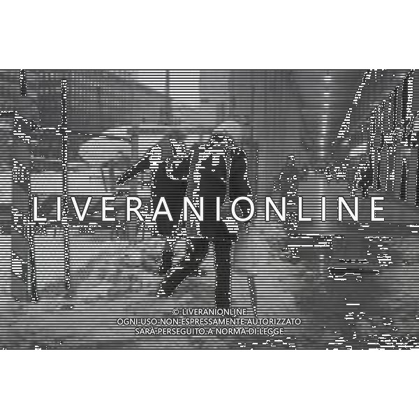 NEG-MILANO FORTE NEVICATA NELLA CIITA\' ANNO 1985 AG ALDO LIVERANI SAS