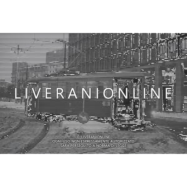 NEG-MILANO FORTE NEVICATA NELLA CIITA\' ANNO 1985 AG ALDO LIVERANI SAS
