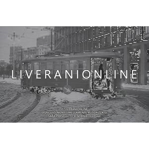 NEG-MILANO FORTE NEVICATA NELLA CIITA\' ANNO 1985 AG ALDO LIVERANI SAS