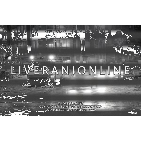 NEG-MILANO FORTE NEVICATA NELLA CIITA\' ANNO 1985 AG ALDO LIVERANI SAS