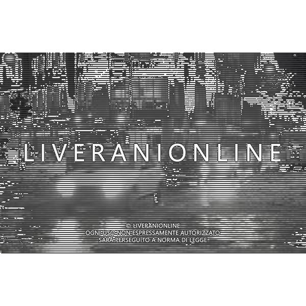 NEG-MILANO FORTE NEVICATA NELLA CIITA\' ANNO 1985 AG ALDO LIVERANI SAS