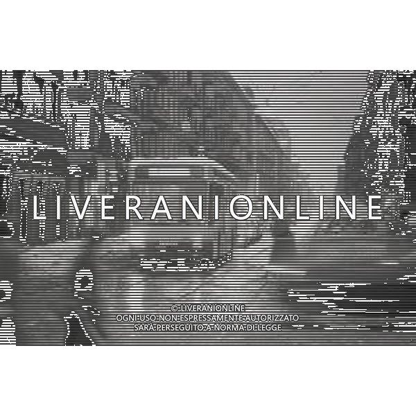 NEG-MILANO FORTE NEVICATA NELLA CIITA\' ANNO 1985 AG ALDO LIVERANI SAS