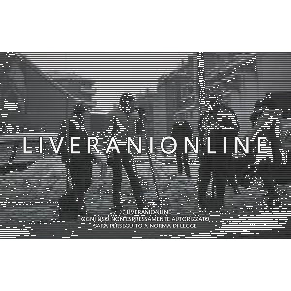 NEG-MILANO FORTE NEVICATA NELLA CIITA\' ANNO 1985 AG ALDO LIVERANI SAS