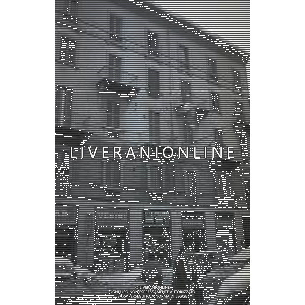 NEG-MILANO FORTE NEVICATA NELLA CIITA\' ANNO 1985 AG ALDO LIVERANI SAS