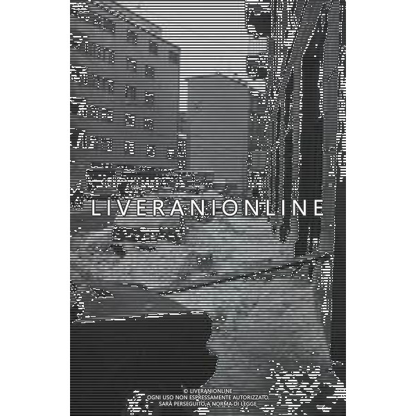 NEG-MILANO FORTE NEVICATA NELLA CIITA\' ANNO 1985 AG ALDO LIVERANI SAS