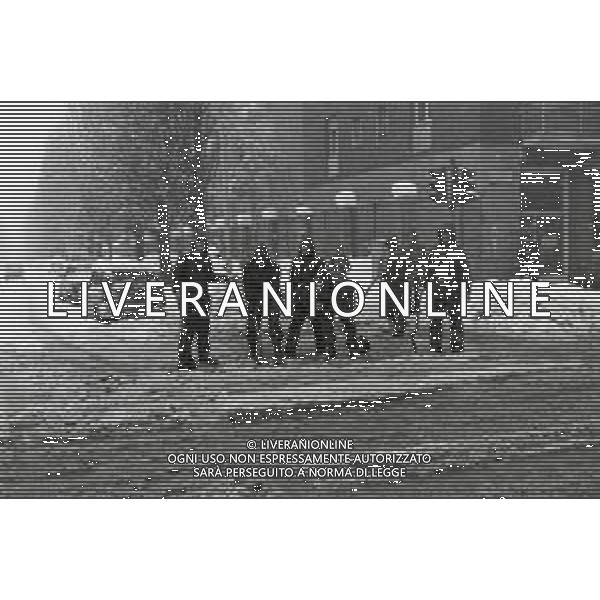 NEG-MILANO FORTE NEVICATA NELLA CIITA\' ANNO 1985 AG ALDO LIVERANI SAS