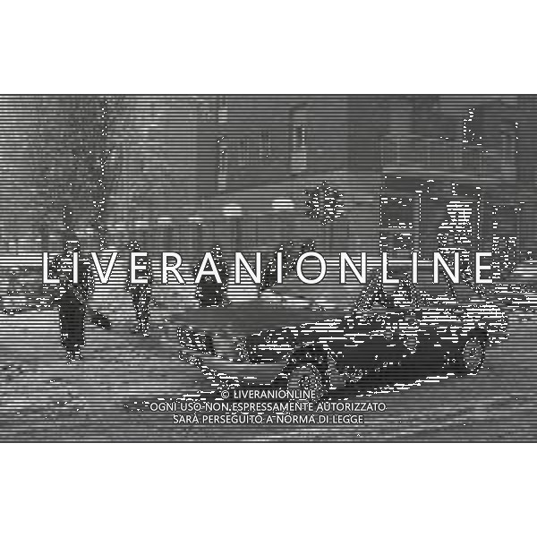 NEG-MILANO FORTE NEVICATA NELLA CIITA\' ANNO 1985 AG ALDO LIVERANI SAS