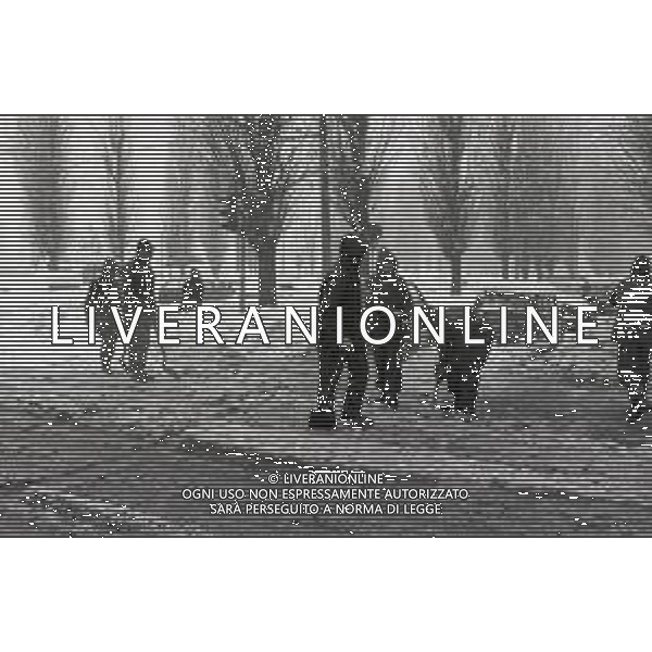 NEG-MILANO FORTE NEVICATA NELLA CIITA\' ANNO 1985 AG ALDO LIVERANI SAS
