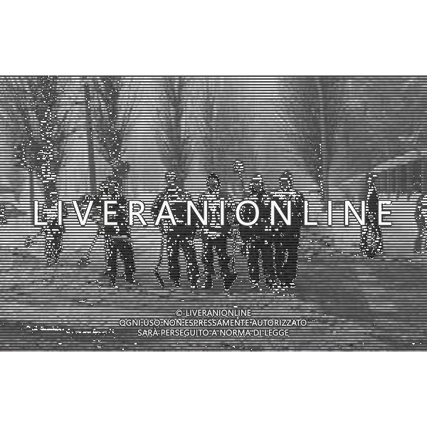 NEG-MILANO FORTE NEVICATA NELLA CIITA\' ANNO 1985 AG ALDO LIVERANI SAS