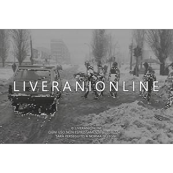 NEG-MILANO FORTE NEVICATA NELLA CIITA\' ANNO 1985 AG ALDO LIVERANI SAS