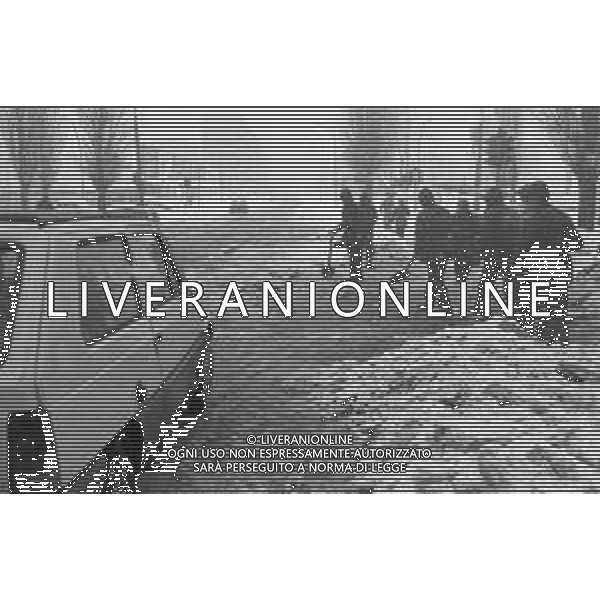 NEG-MILANO FORTE NEVICATA NELLA CIITA\' ANNO 1985 AG ALDO LIVERANI SAS
