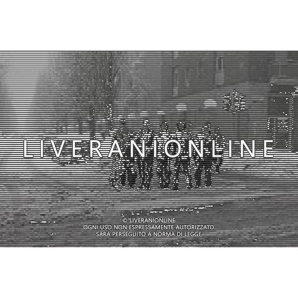NEG-MILANO FORTE NEVICATA NELLA CIITA\' ANNO 1985 AG ALDO LIVERANI SAS