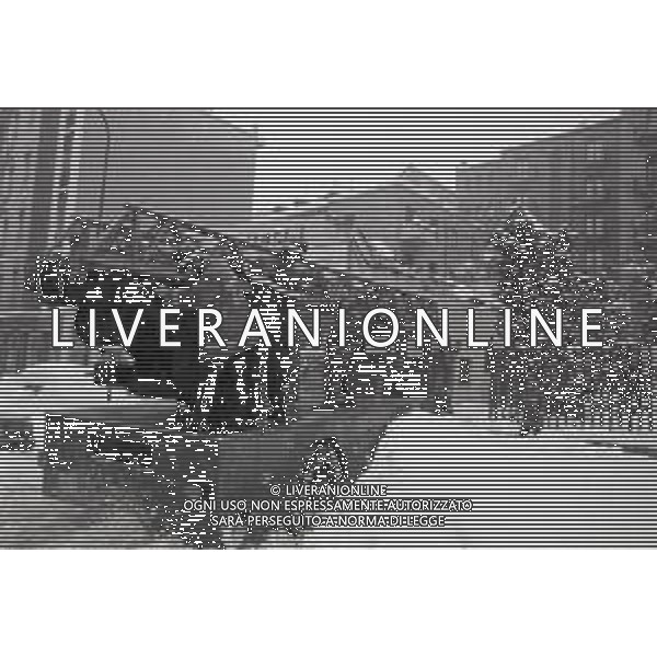 NEG-MILANO FORTE NEVICATA NELLA CIITA\' ANNO 1985 AG ALDO LIVERANI SAS