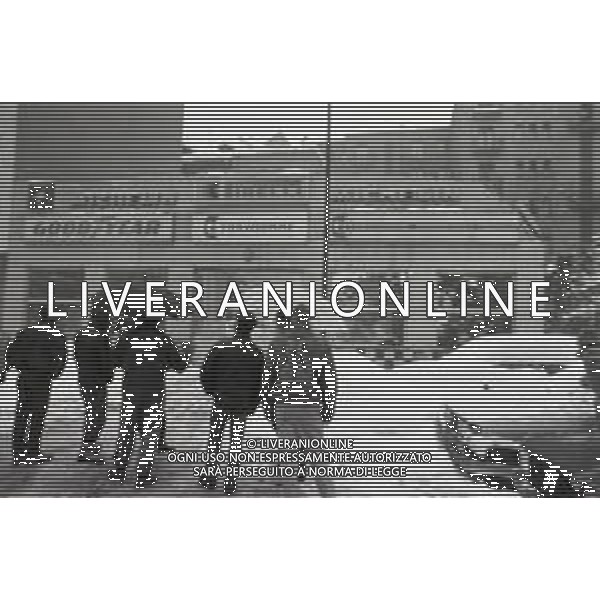 NEG-MILANO FORTE NEVICATA NELLA CIITA\' ANNO 1985 AG ALDO LIVERANI SAS