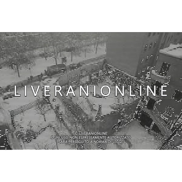 NEG-MILANO FORTE NEVICATA NELLA CIITA\' ANNO 1985 AG ALDO LIVERANI SAS