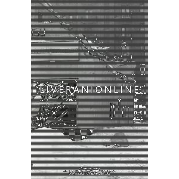 NEG-MILANO FORTE NEVICATA NELLA CIITA\' ANNO 1985 AG ALDO LIVERANI SAS