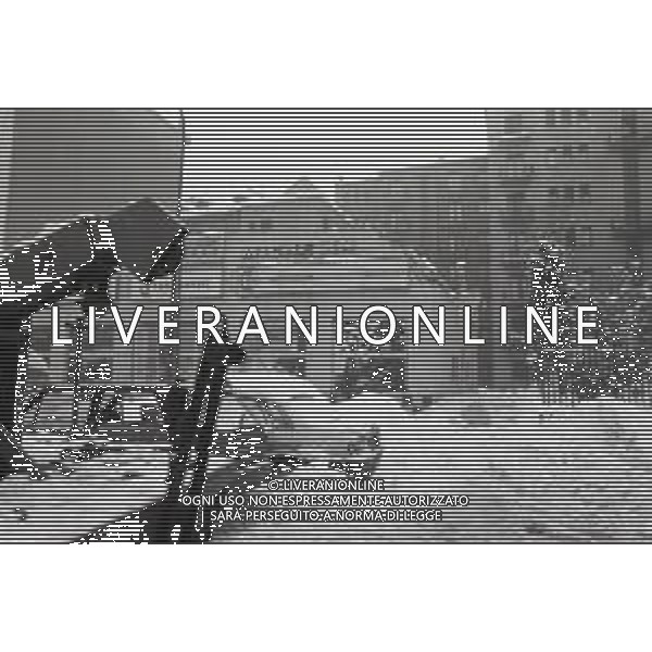 NEG-MILANO FORTE NEVICATA NELLA CIITA\' ANNO 1985 AG ALDO LIVERANI SAS