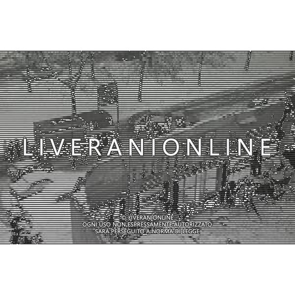 NEG-MILANO FORTE NEVICATA NELLA CIITA\' ANNO 1985 AG ALDO LIVERANI SAS