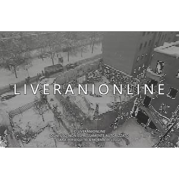 NEG-MILANO FORTE NEVICATA NELLA CIITA\' ANNO 1985 AG ALDO LIVERANI SAS
