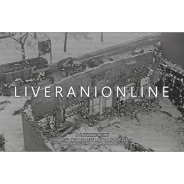 NEG-MILANO FORTE NEVICATA NELLA CIITA\' ANNO 1985 AG ALDO LIVERANI SAS