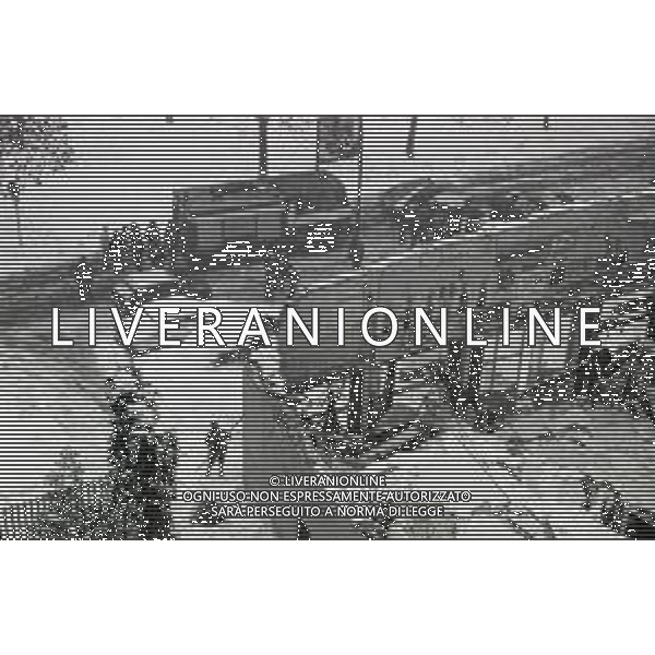 NEG-MILANO FORTE NEVICATA NELLA CIITA\' ANNO 1985 AG ALDO LIVERANI SAS