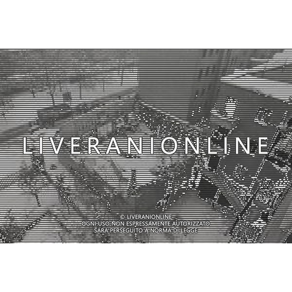 NEG-MILANO FORTE NEVICATA NELLA CIITA\' ANNO 1985 AG ALDO LIVERANI SAS