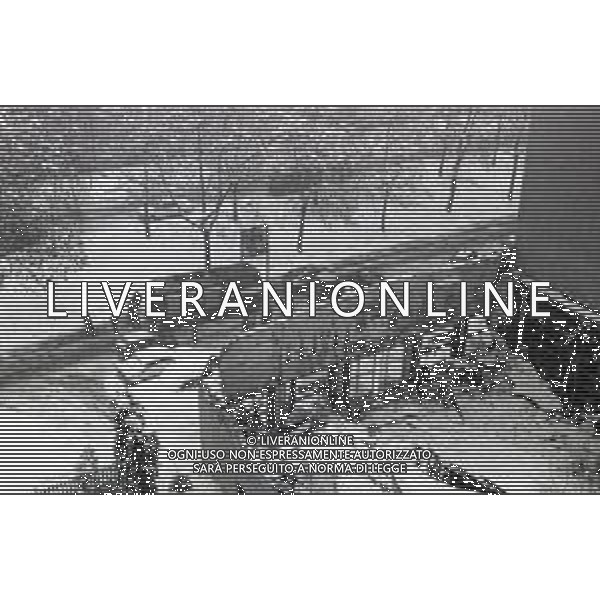 NEG-MILANO FORTE NEVICATA NELLA CIITA\' ANNO 1985 AG ALDO LIVERANI SAS