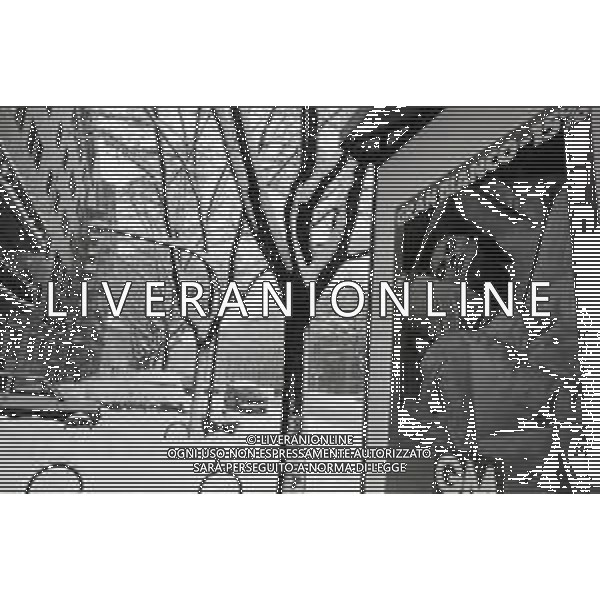 NEG-MILANO FORTE NEVICATA NELLA CIITA\' ANNO 1985 AG ALDO LIVERANI SAS