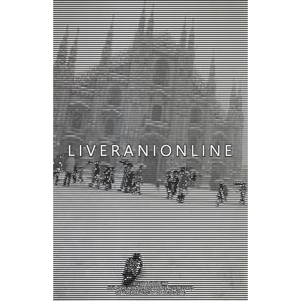 NEG-MILANO FORTE NEVICATA NELLA CIITA\' ANNO 1985 AG ALDO LIVERANI SAS