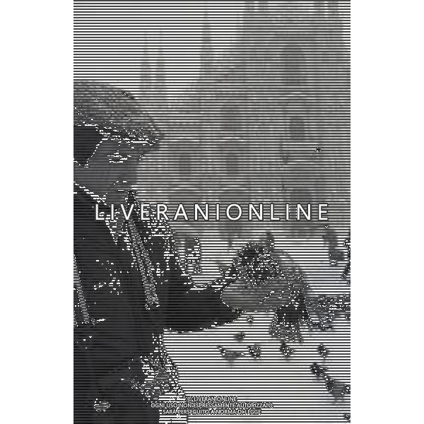 NEG-MILANO FORTE NEVICATA NELLA CIITA\' ANNO 1985 AG ALDO LIVERANI SAS