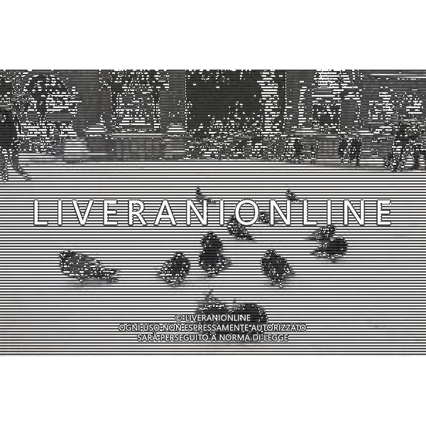 NEG-MILANO FORTE NEVICATA NELLA CIITA\' ANNO 1985 AG ALDO LIVERANI SAS