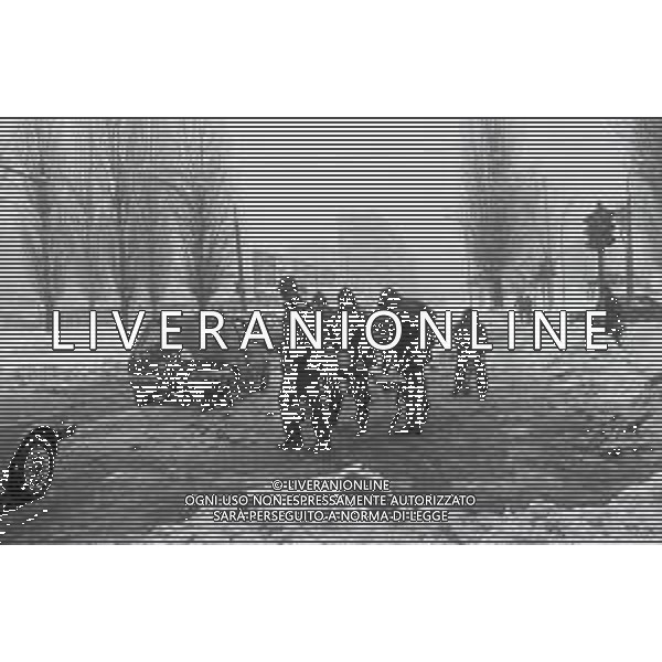 NEG-MILANO FORTE NEVICATA NELLA CIITA\' ANNO 1985 AG ALDO LIVERANI SAS