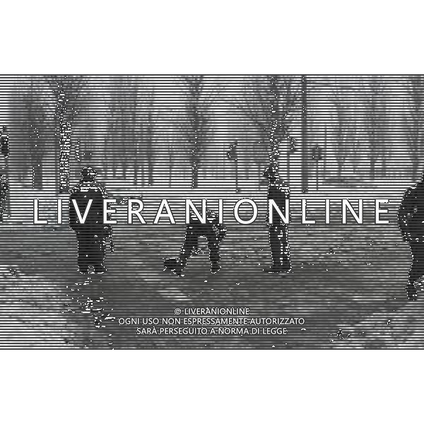 NEG-MILANO FORTE NEVICATA NELLA CIITA\' ANNO 1985 AG ALDO LIVERANI SAS