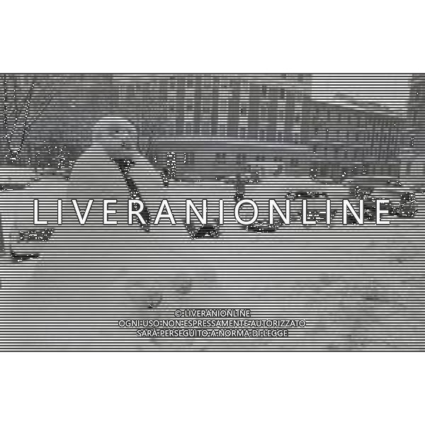 NEG-MILANO FORTE NEVICATA NELLA CIITA\' ANNO 1985 AG ALDO LIVERANI SAS