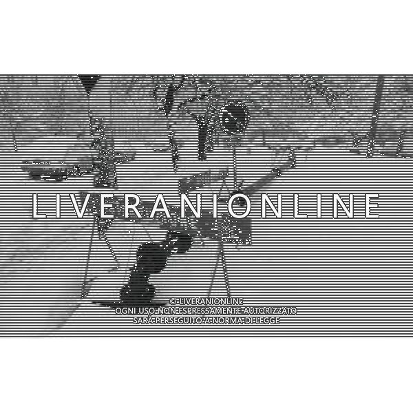 NEG-MILANO FORTE NEVICATA NELLA CIITA\' ANNO 1985 AG ALDO LIVERANI SAS