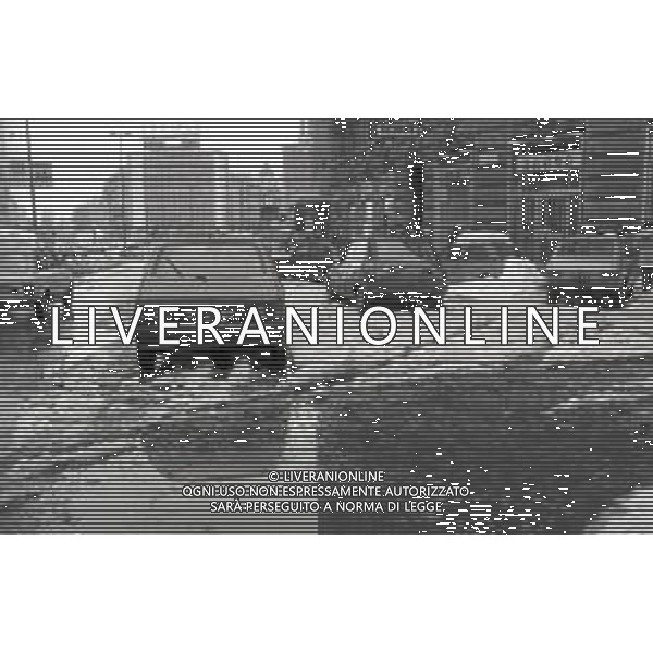 NEG-MILANO FORTE NEVICATA NELLA CIITA\' ANNO 1985 AG ALDO LIVERANI SAS