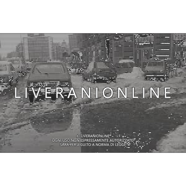 NEG-MILANO FORTE NEVICATA NELLA CIITA\' ANNO 1985 AG ALDO LIVERANI SAS