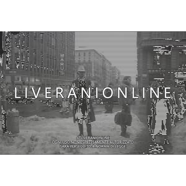 NEG-MILANO FORTE NEVICATA NELLA CIITA\' ANNO 1985 AG ALDO LIVERANI SAS