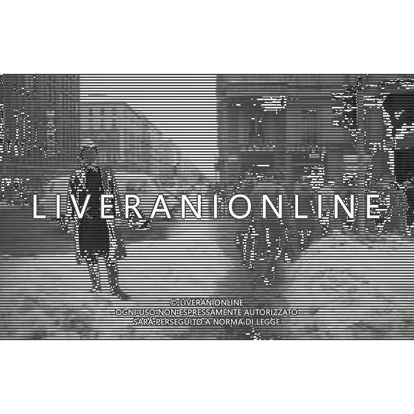 NEG-MILANO FORTE NEVICATA NELLA CIITA\' ANNO 1985 AG ALDO LIVERANI SAS