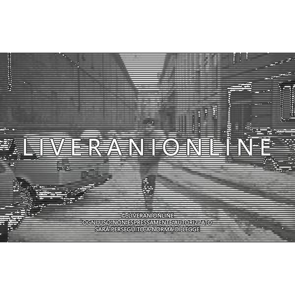 NEG-MILANO FORTE NEVICATA NELLA CIITA\' ANNO 1985 AG ALDO LIVERANI SAS