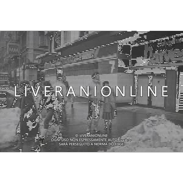 NEG-MILANO FORTE NEVICATA NELLA CIITA\' ANNO 1985 AG ALDO LIVERANI SAS