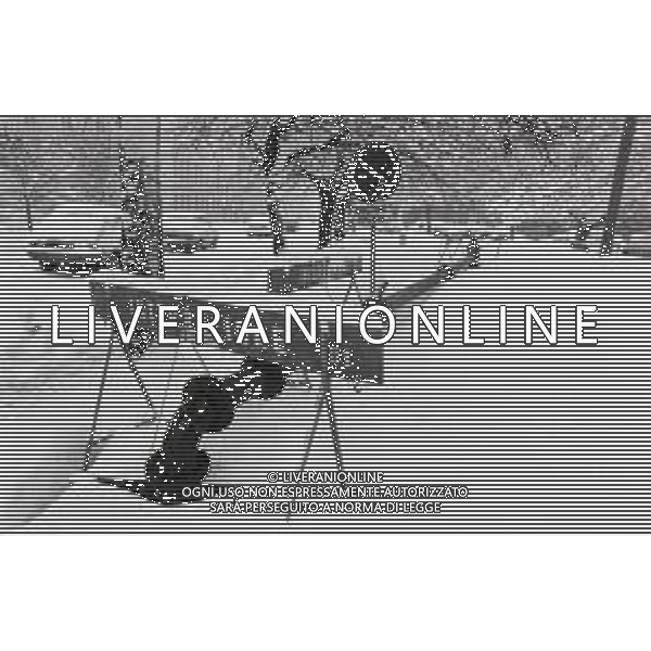 NEG-MILANO FORTE NEVICATA NELLA CIITA\' ANNO 1985 AG ALDO LIVERANI SAS