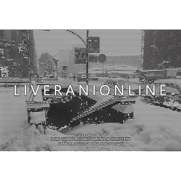 NEG-MILANO FORTE NEVICATA NELLA CIITA\' ANNO 1985 AG ALDO LIVERANI SAS