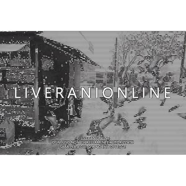 NEG-MILANO FORTE NEVICATA NELLA CIITA\' ANNO 1985 AG ALDO LIVERANI SAS