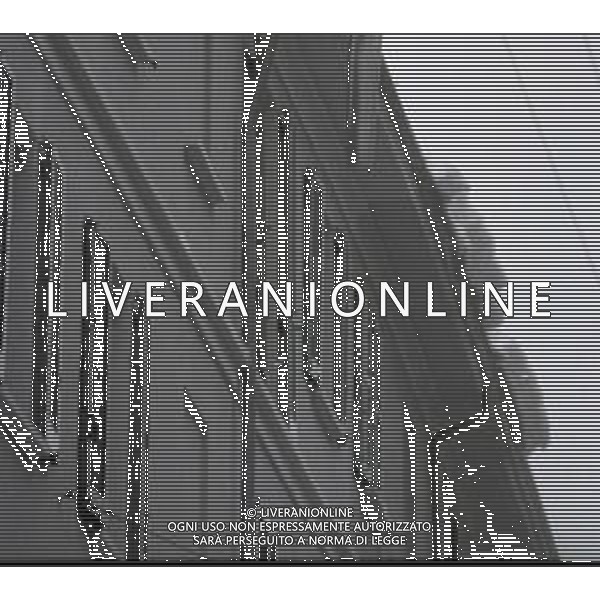 NEG-MILANO FORTE NEVICATA NELLA CIITA\' ANNO 1985 AG ALDO LIVERANI SAS