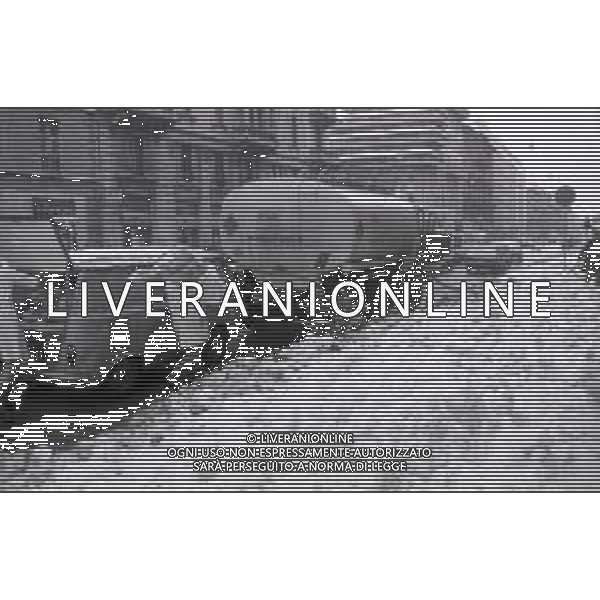 NEG-MILANO FORTE NEVICATA NELLA CIITA\' ANNO 1985 AG ALDO LIVERANI SAS
